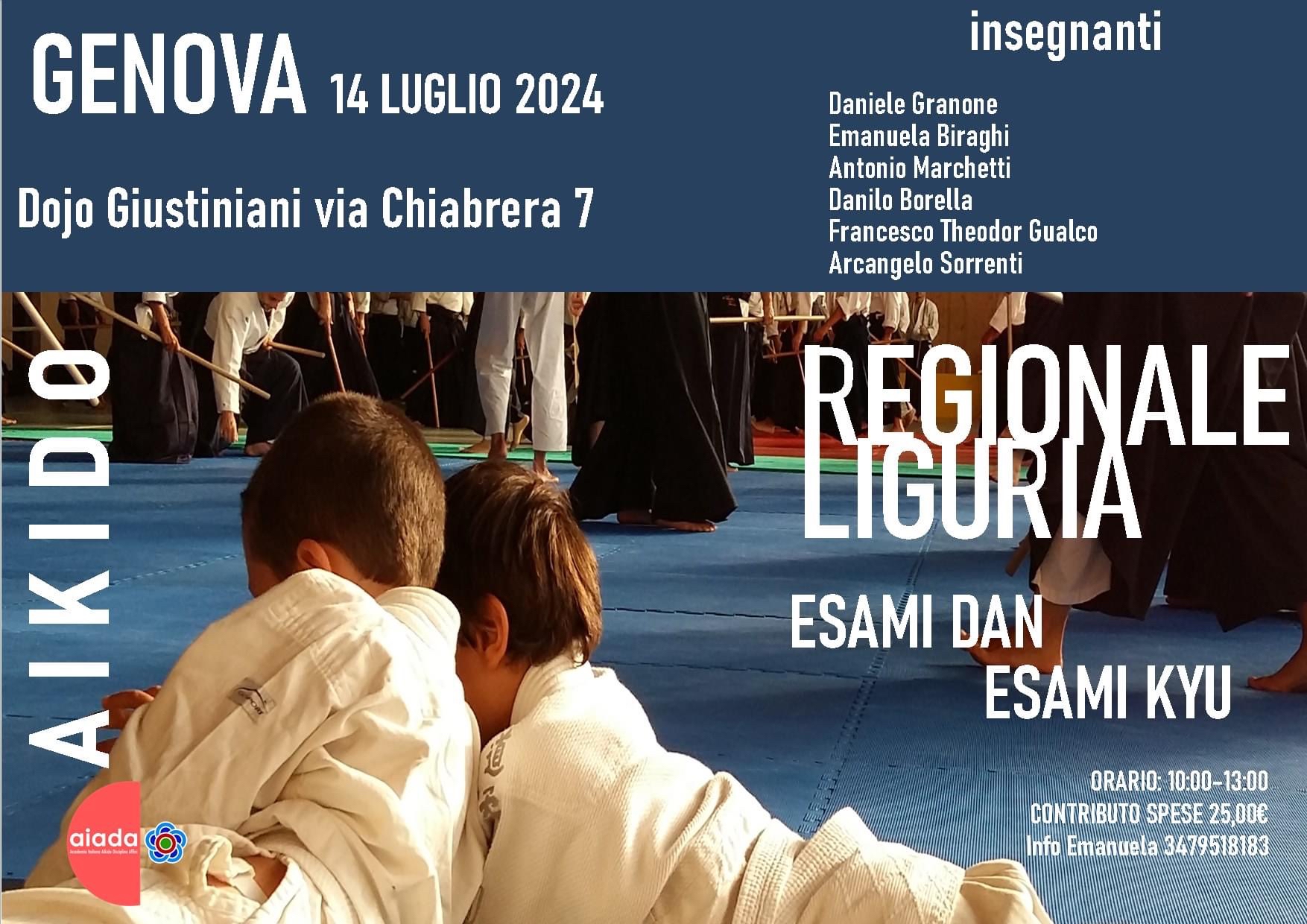 Stage Regionale Liguria