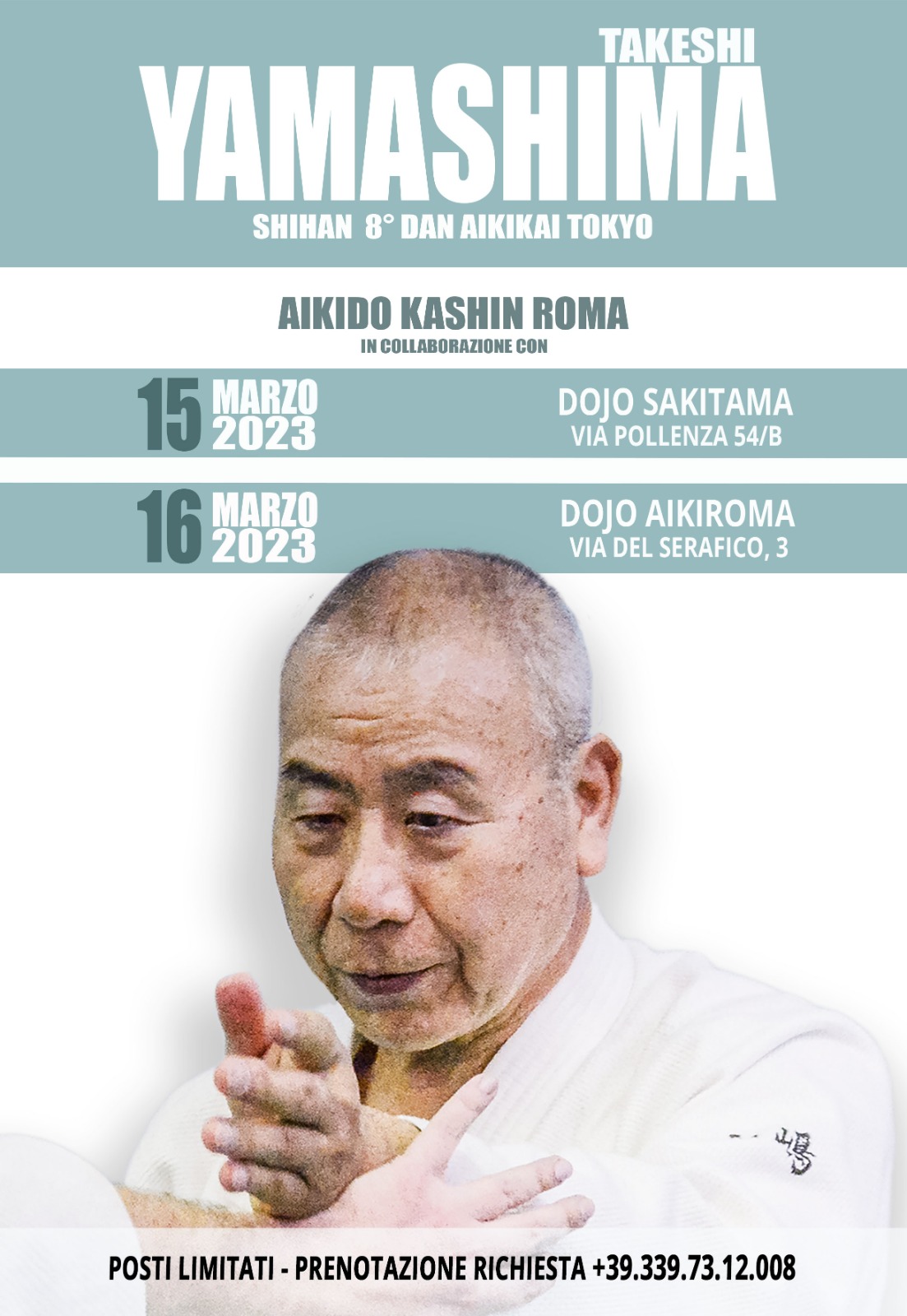 Lezione con Yamashima Shihan